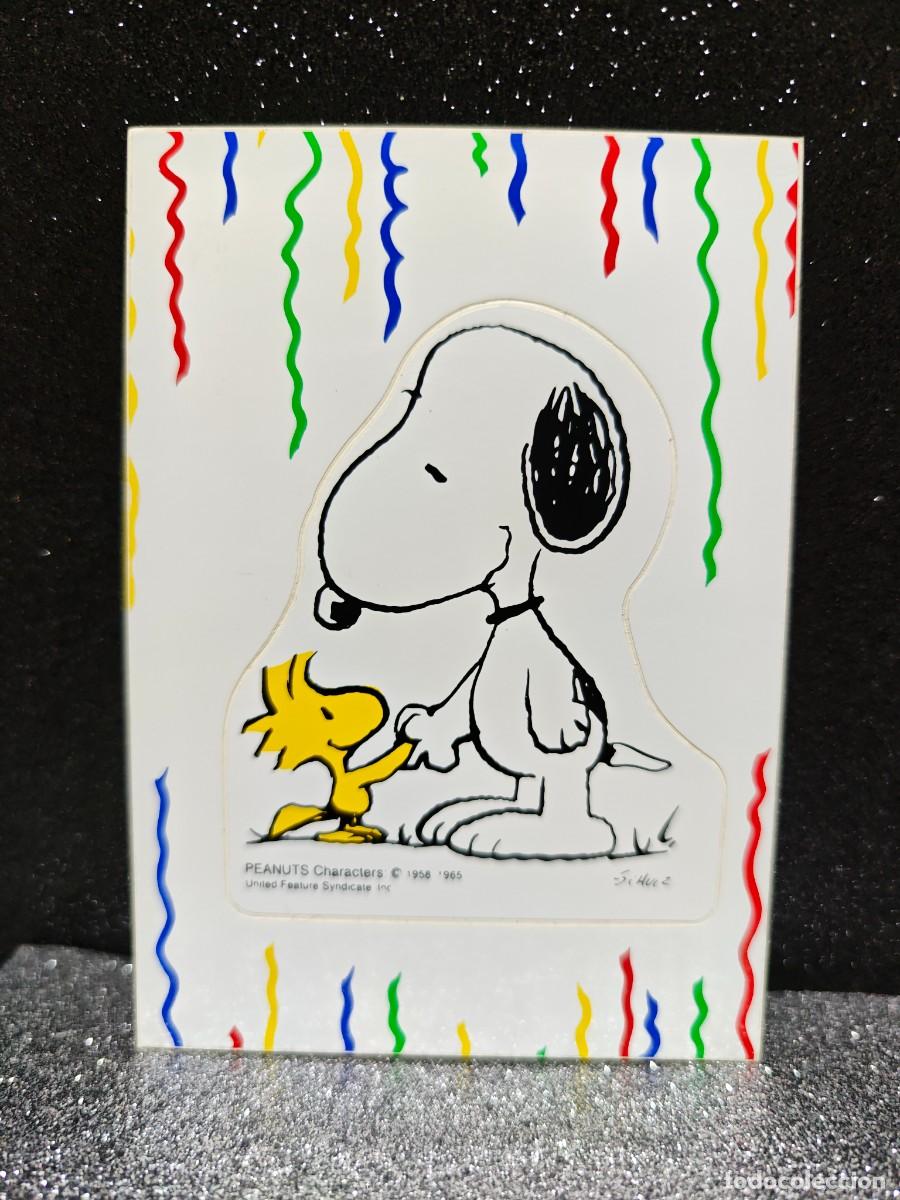 Postales: POSTAL SNOOPY MARCA HALLMARK SIN USAR