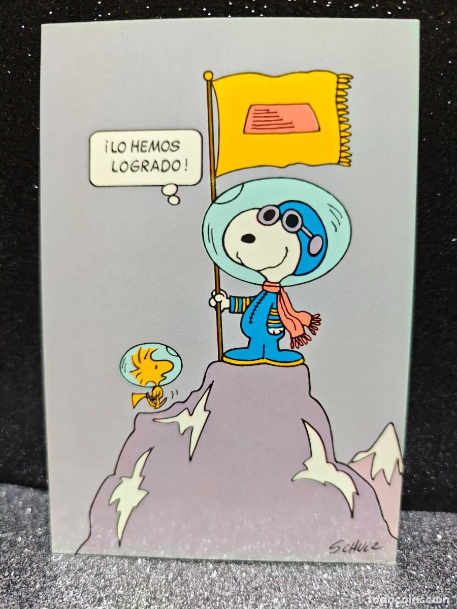 Postales: POSTAL SNOOPY MARCA HALLMARK SIN USAR