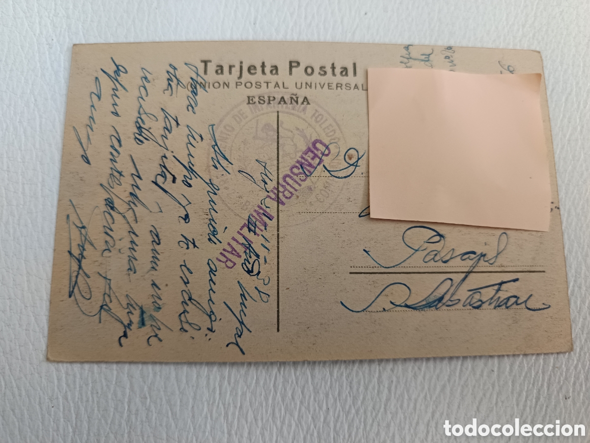 Cartes Postales: Postal de la guerra civil de