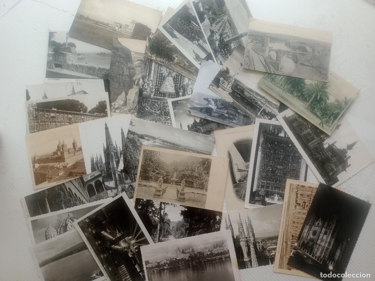 Cartes Postales: 30 postales antiguas espa&ntilde;olas. Formato antiguo