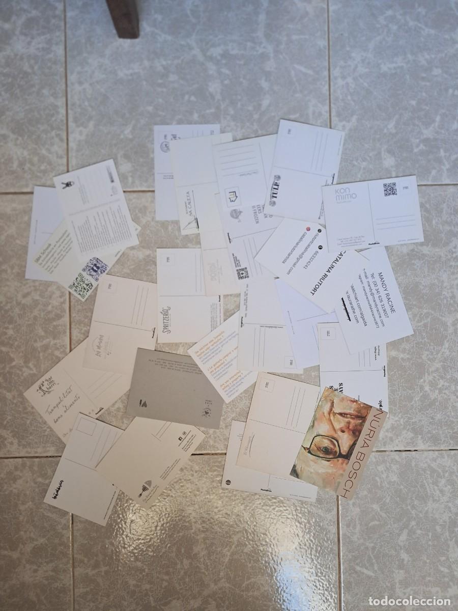 Postales: lote de 25 postales de publicidad, postal free ... - Foto 2