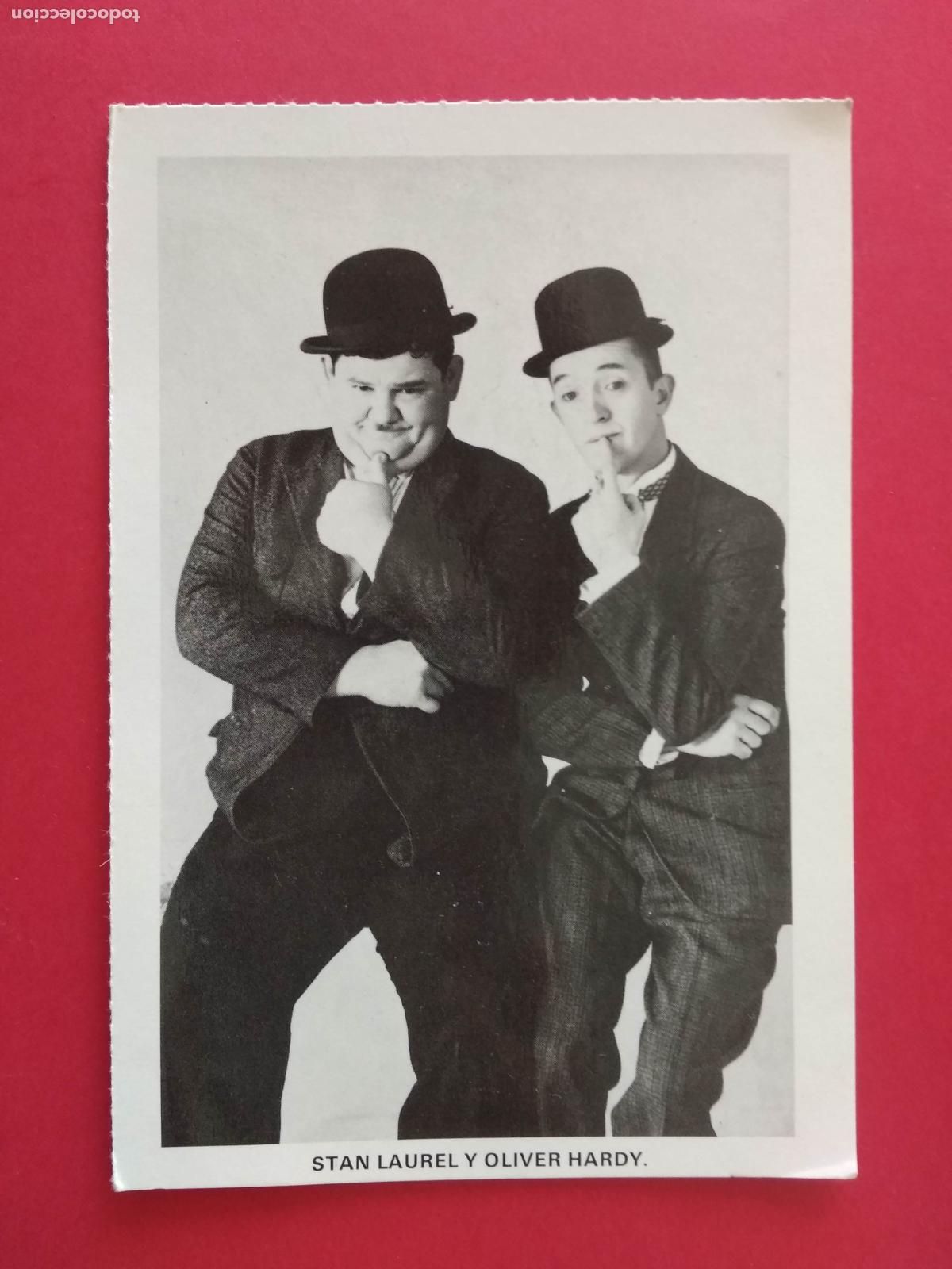 Postais: TARJETA POSTAL SIN USAR STAN LAUREL Y OLIVER HARDY ACTORES CINE