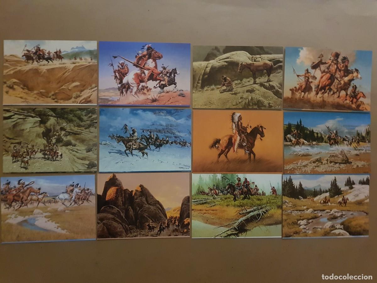 Postales: LOTE: 12 POSTALES DE INDIOS N&ordm; 2