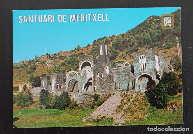 Postales: POSTAL SANTUARI DE MERITXELL, ANDORRA, VALLS D'ANDORRA