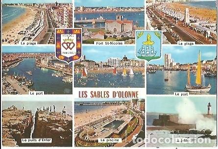 Postcards: POSTAL A COLOR 215 LES SABLES D'OLONDE RADIO AFICIONADO