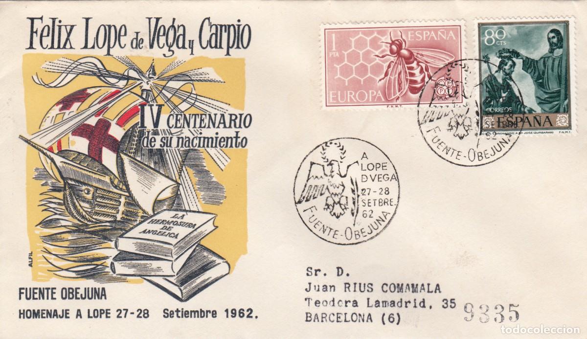 Postkarten: MATASELLOS LOPE DE VEGA - FUENTE - OBEJUNA (FUENTEOVEJUNA ) - 1962