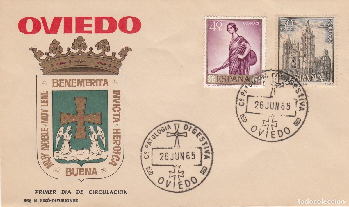 Postais: ASTURIAS - MATASELLOS CONGRESO PATOLOG&Iacute;A DIGESTIVA - OVIEDO - 1965