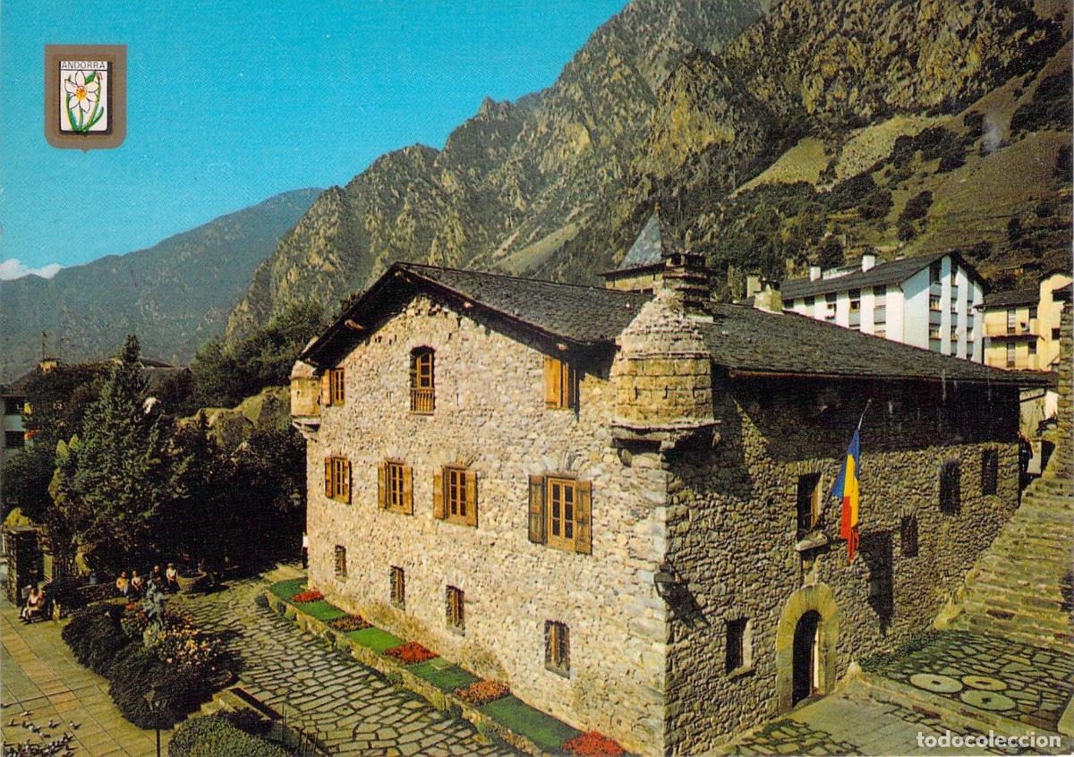 Postkarten: Postal de Casa de la Vall en Andorra