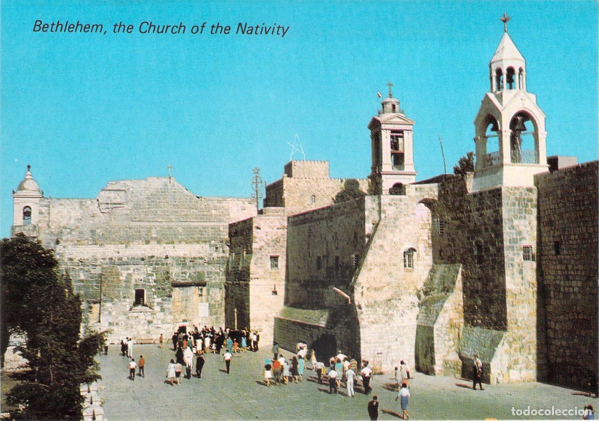 Postales: Postal Iglesia de la Natividad en Bel&eacute;n, Tierra Santa
