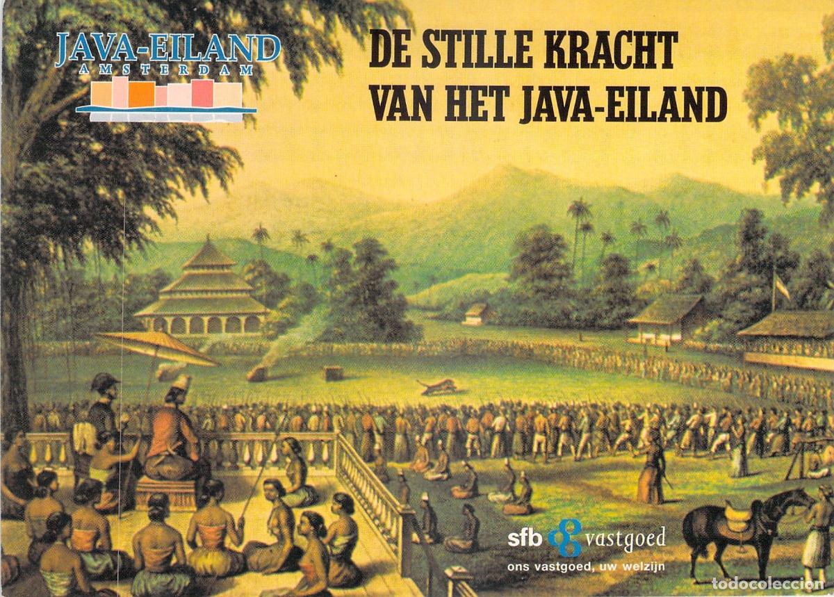 Postales: Postal Publicitaria Java-Eiland Amsterdam De Stille Kracht