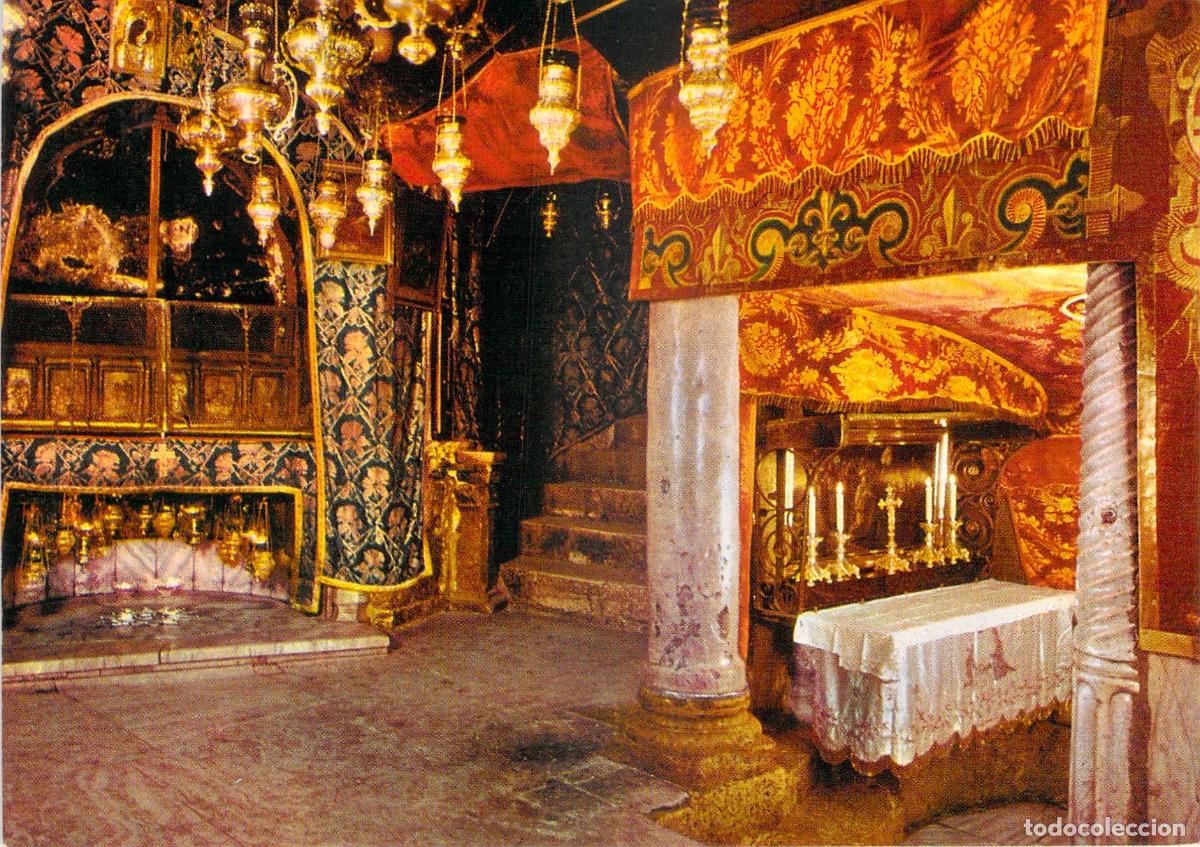 Postcards: Postal de la Gruta de la Natividad en Bel&eacute;n, Tierra Santa