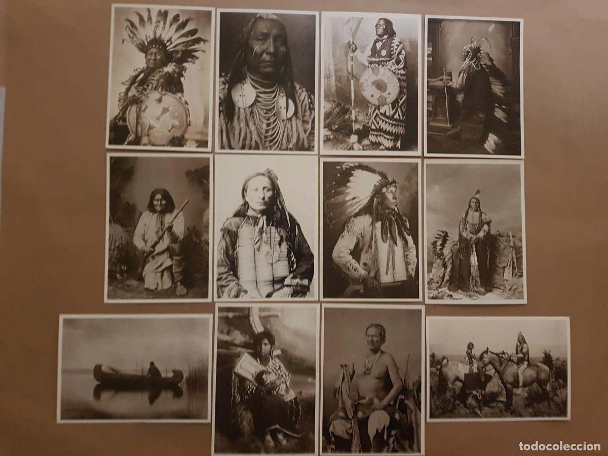 Postales: LOTE:5X -12 POSTALES DE INDIOS NORTE&Aacute;MERICANOS-POSTALES DE FOTOS DE E.S.CURTIS FAMOSO FOT&Oacute;GRAFO