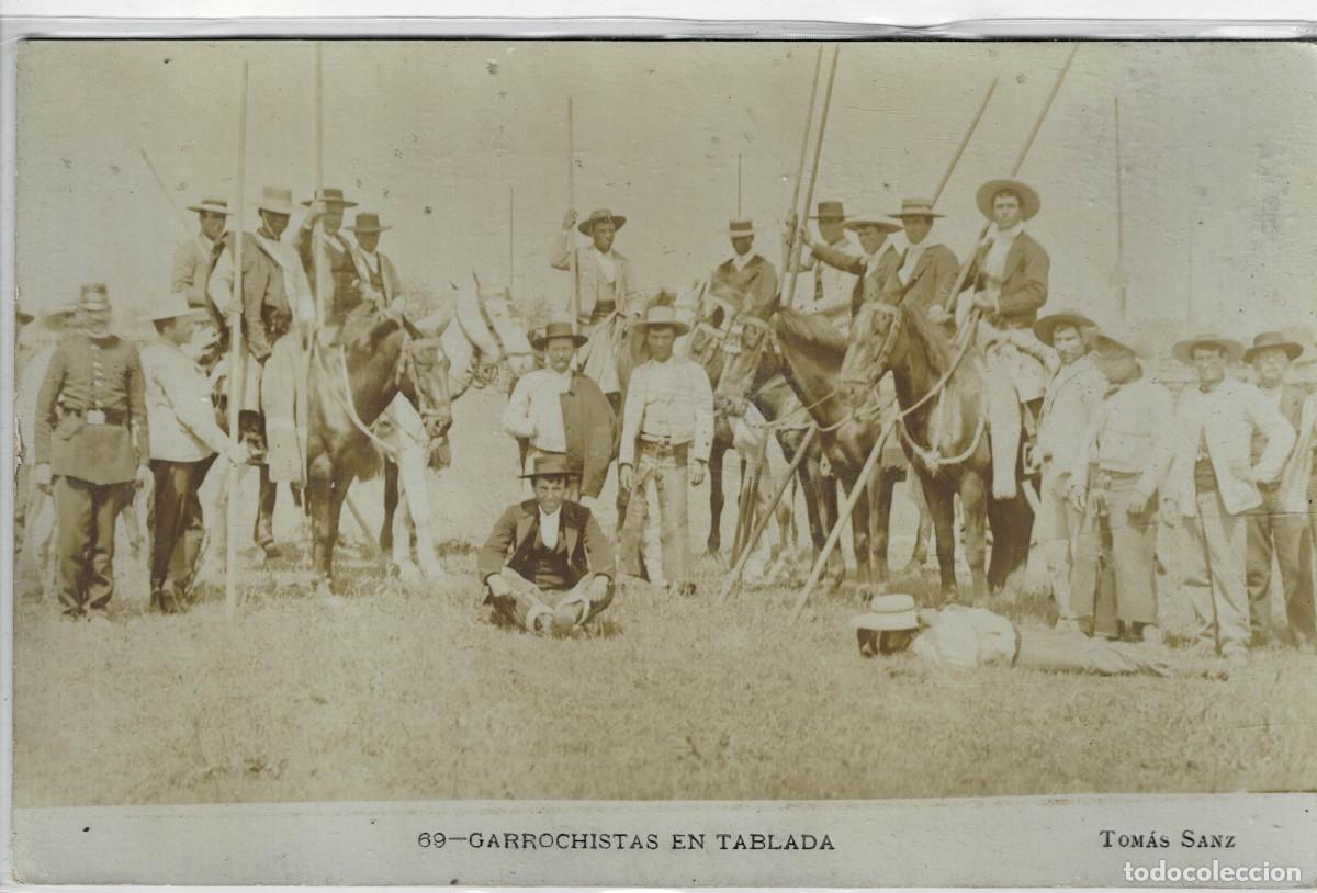 Postales: POSTAL TAURINA. GARROCHISTAS EN TABLADA. P-TOR-455
