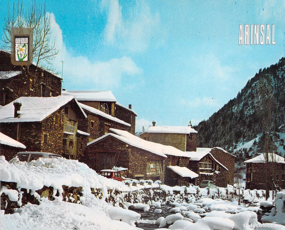 Postales: Postal de Arinsal Nevada Valls d'Andorra