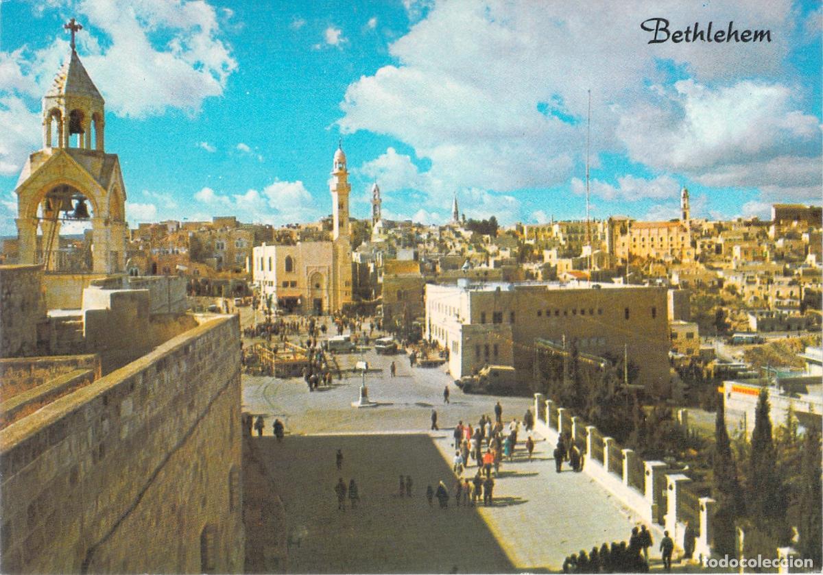 Postcards: Postal de Bel&eacute;n Vista Panor&aacute;mica de la Ciudad Santa
