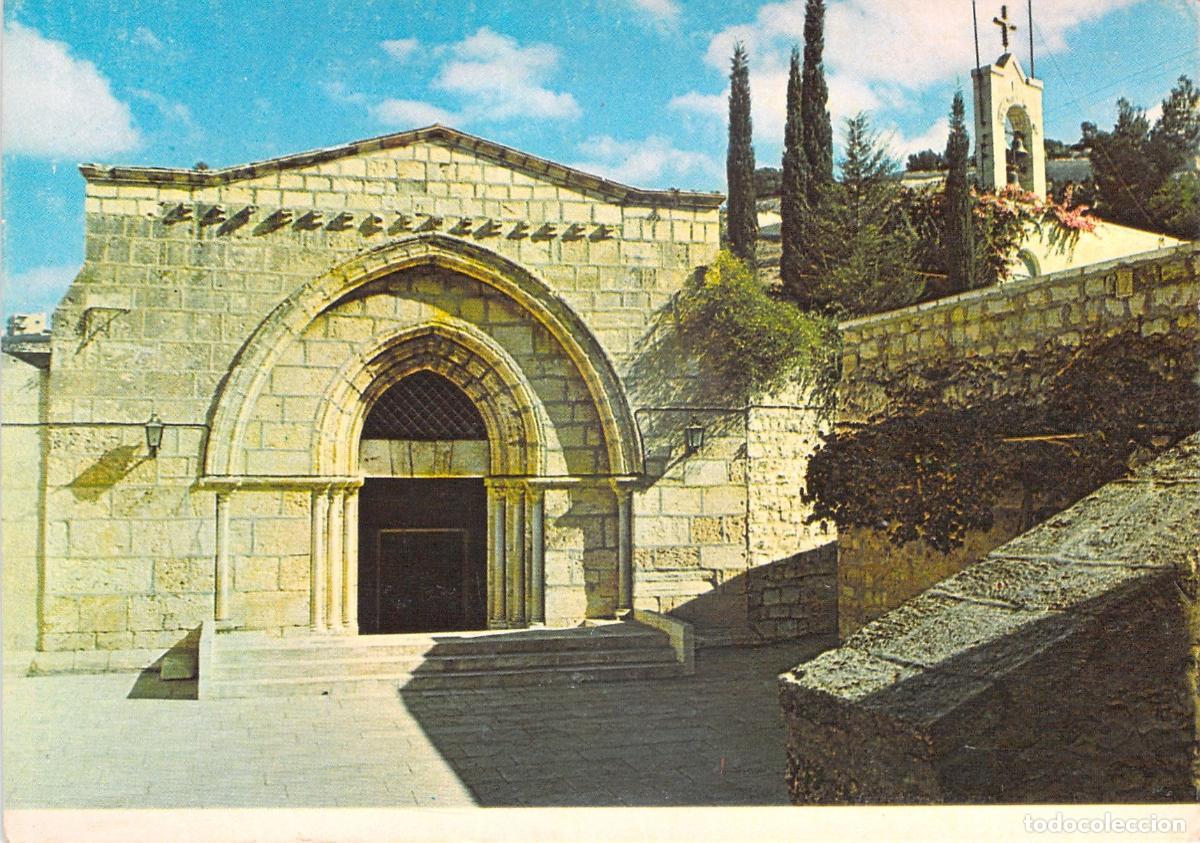 Postais: Postal de la Tumba de la Virgen Mar&iacute;a en Jerusal&eacute;n