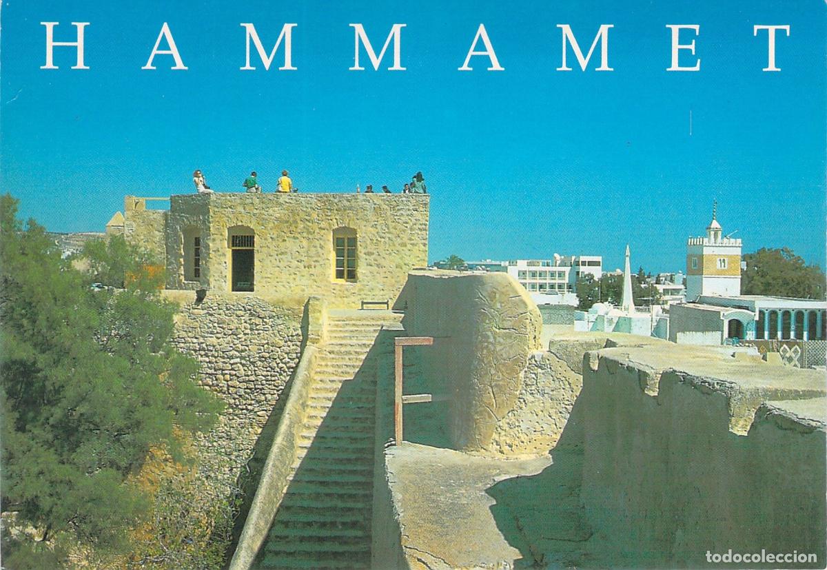 Postais: Postal de Hammamet, El Fuerte (Le Fort), T&uacute;nez