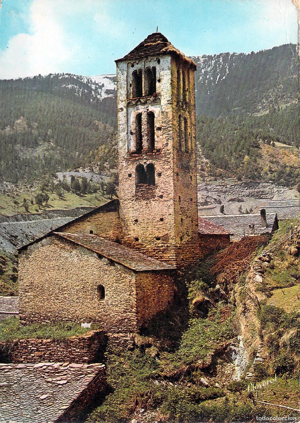 Cartes Postales: Postal Iglesia Rom&aacute;nica de Pal, Andorra - Foto Claverol