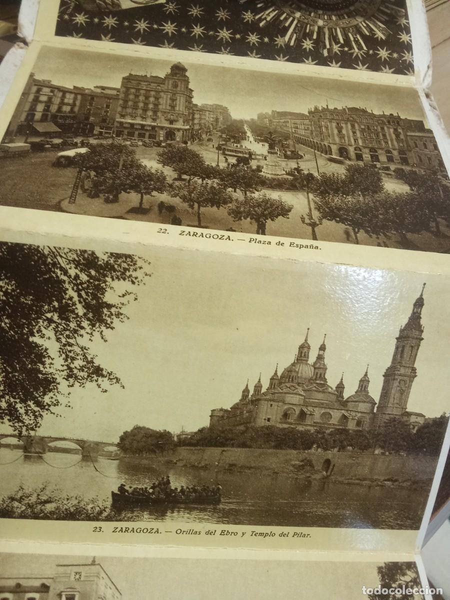 Postales: Recuerdo de Zaragoza.10 vistas. - Foto 2
