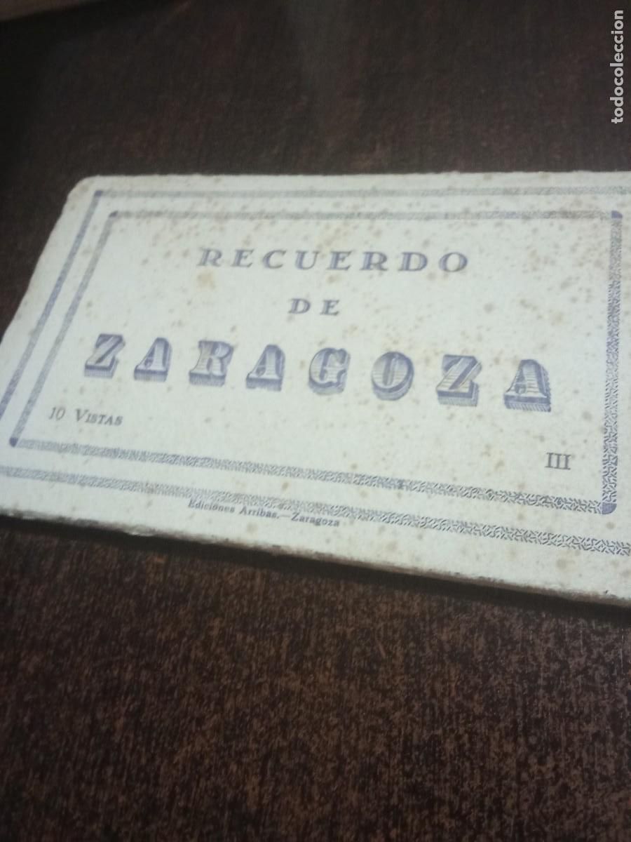 Cartes Postales: Recuerdo de Zaragoza.10 vistas.