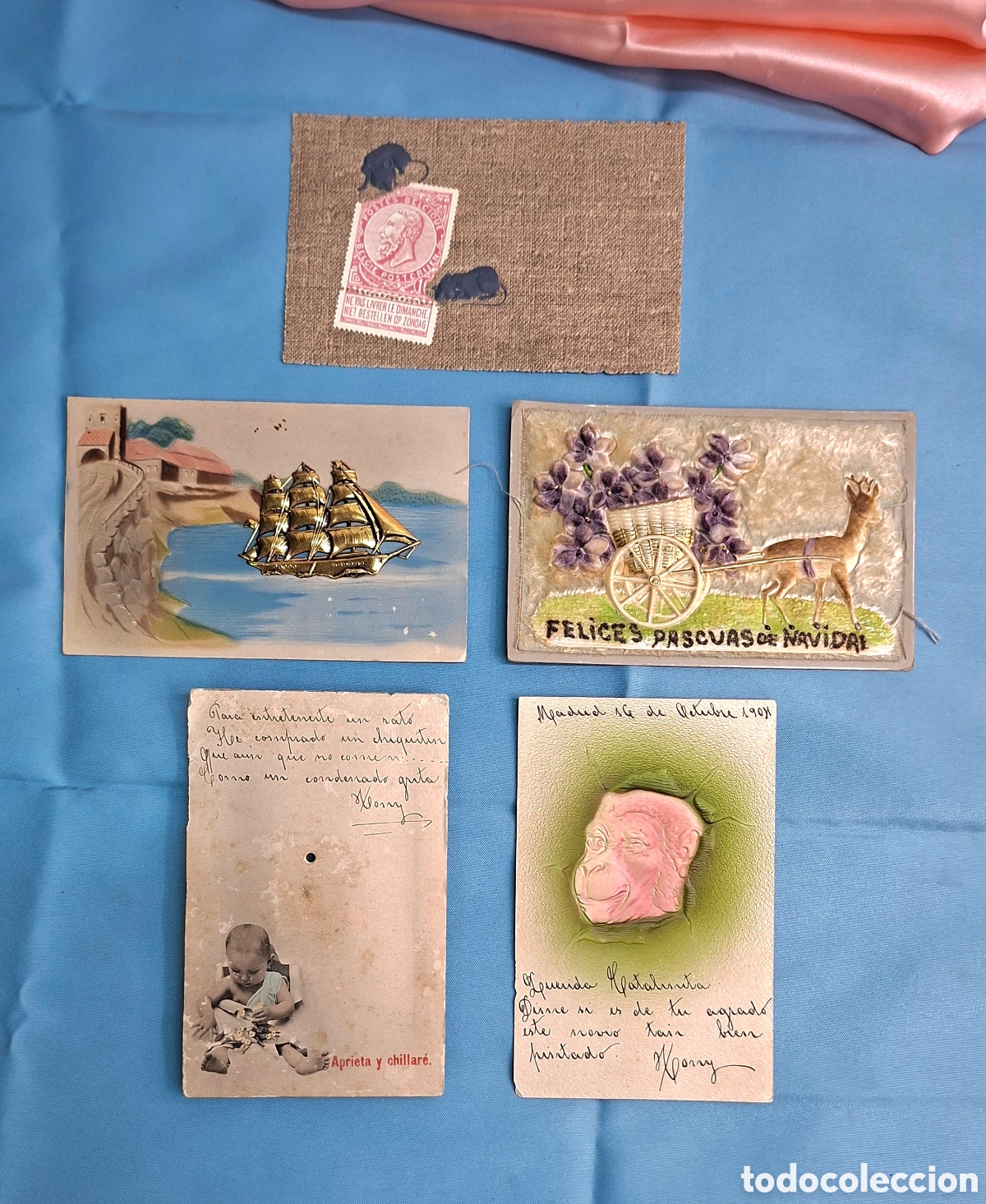 Postales: Lote de postales originales de principios del siglo XX