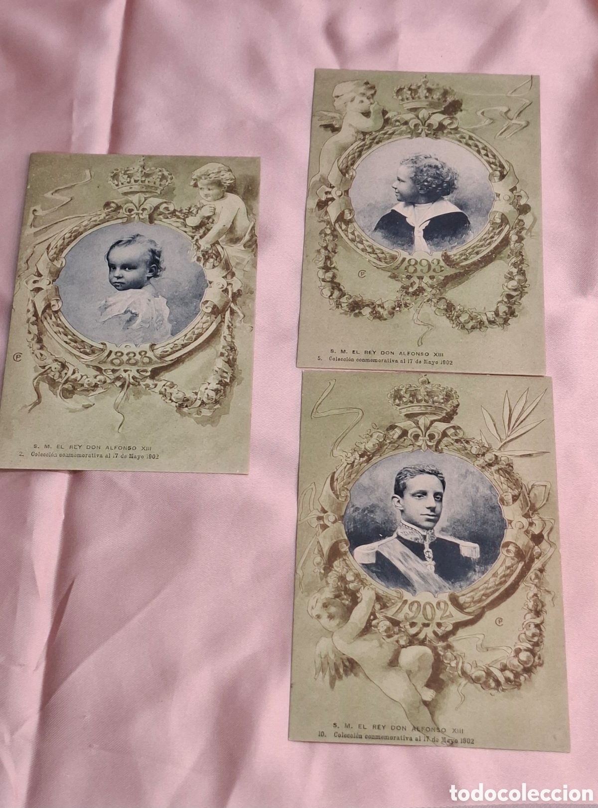 Postales: Lote de postales antiguas UPU Espa&ntilde;a - Foto 5