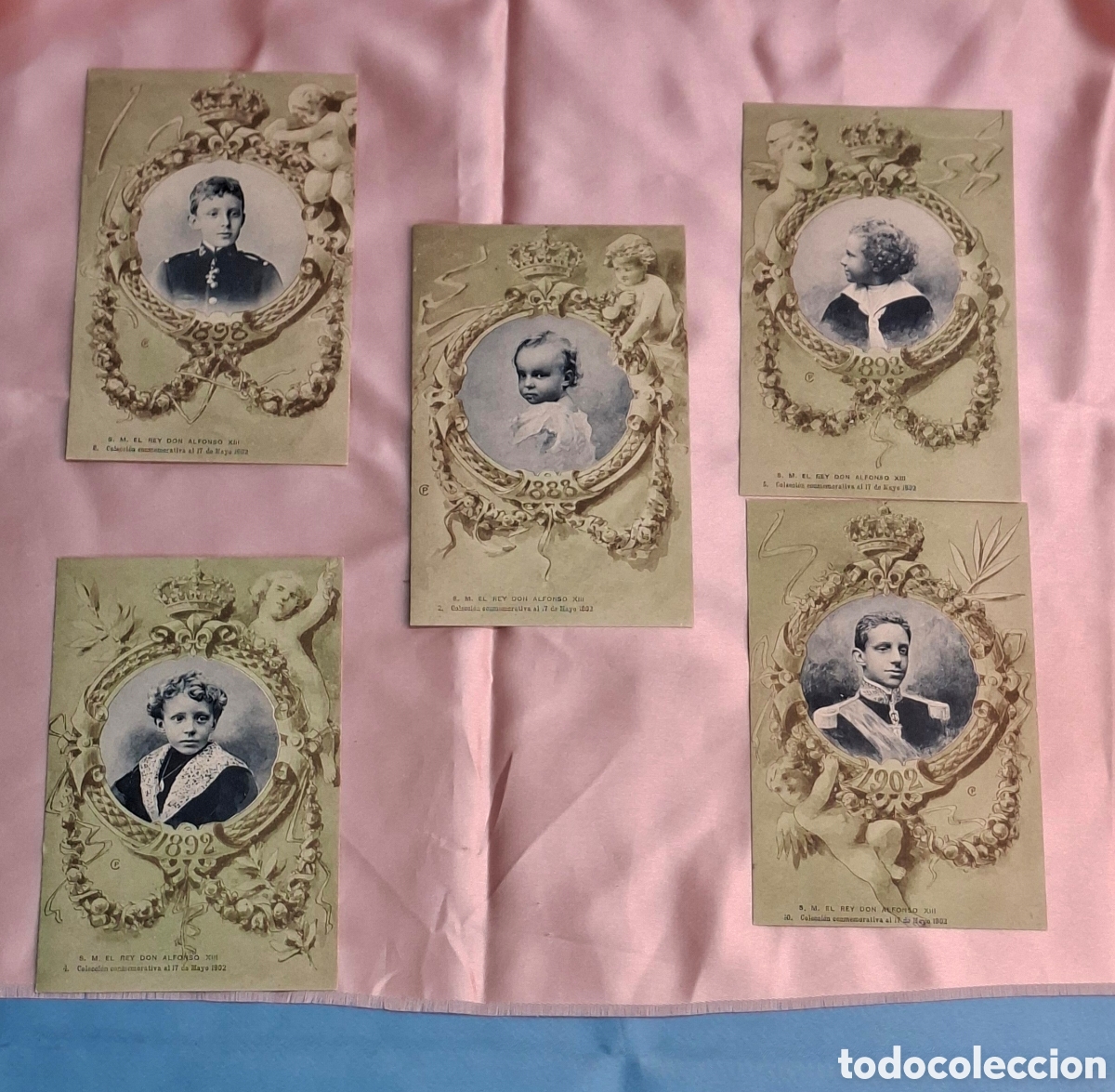 Postales: Lote de postales antiguas UPU Espa&ntilde;a - Foto 9
