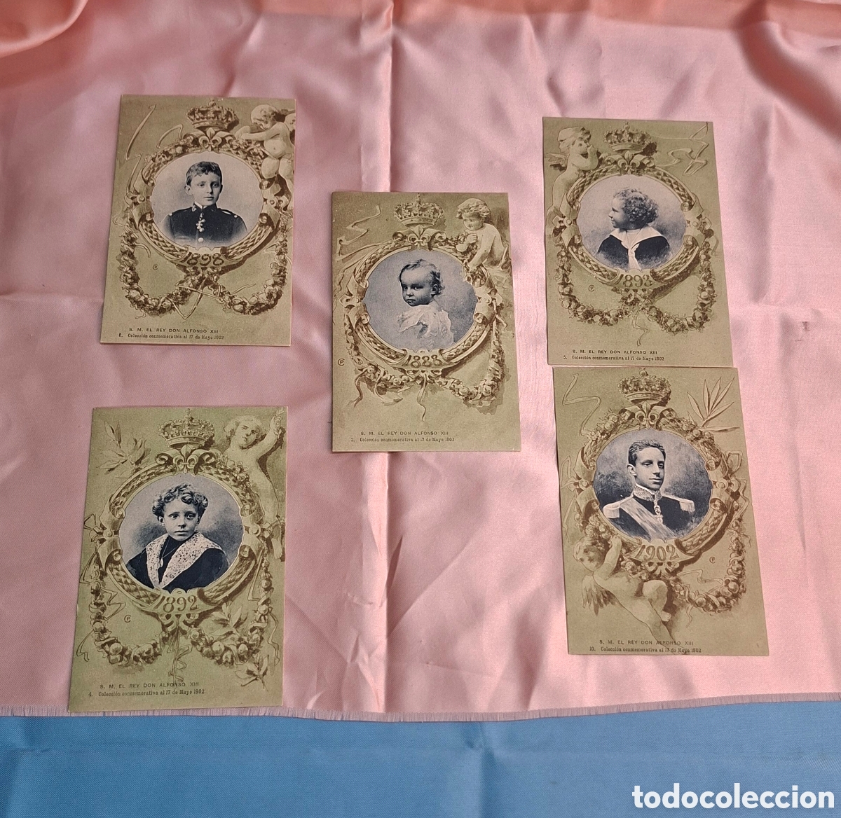 Postales: Lote de postales antiguas UPU Espa&ntilde;a - Foto 15