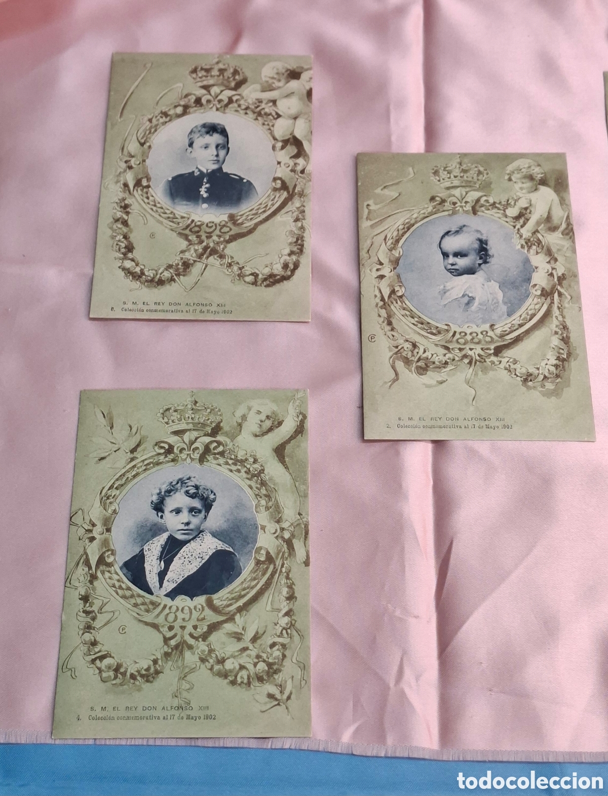 Postales: Lote de postales antiguas UPU Espa&ntilde;a - Foto 17
