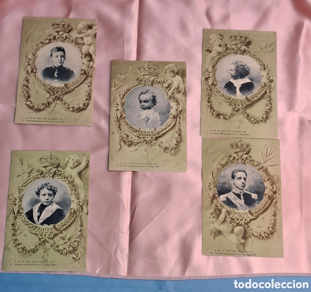 Postales: Lote de postales antiguas UPU Espa&ntilde;a - Foto 21