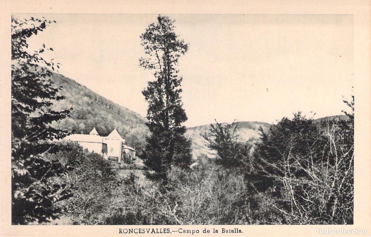 Postales: Tarjeta Postal de Roncesvalles: Campo de la Batalla, Navarra