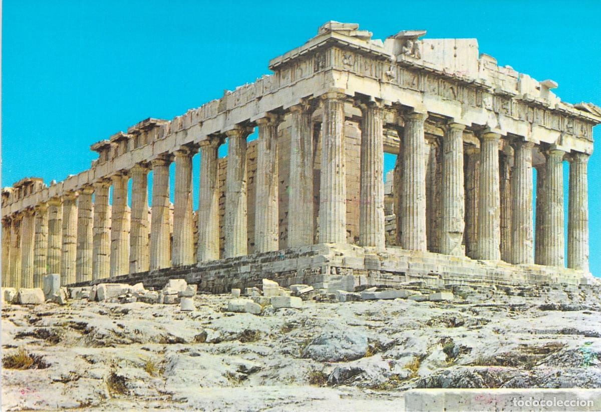 Postcards: Postal del Parten&oacute;n en la Acr&oacute;polis de Atenas, Grecia