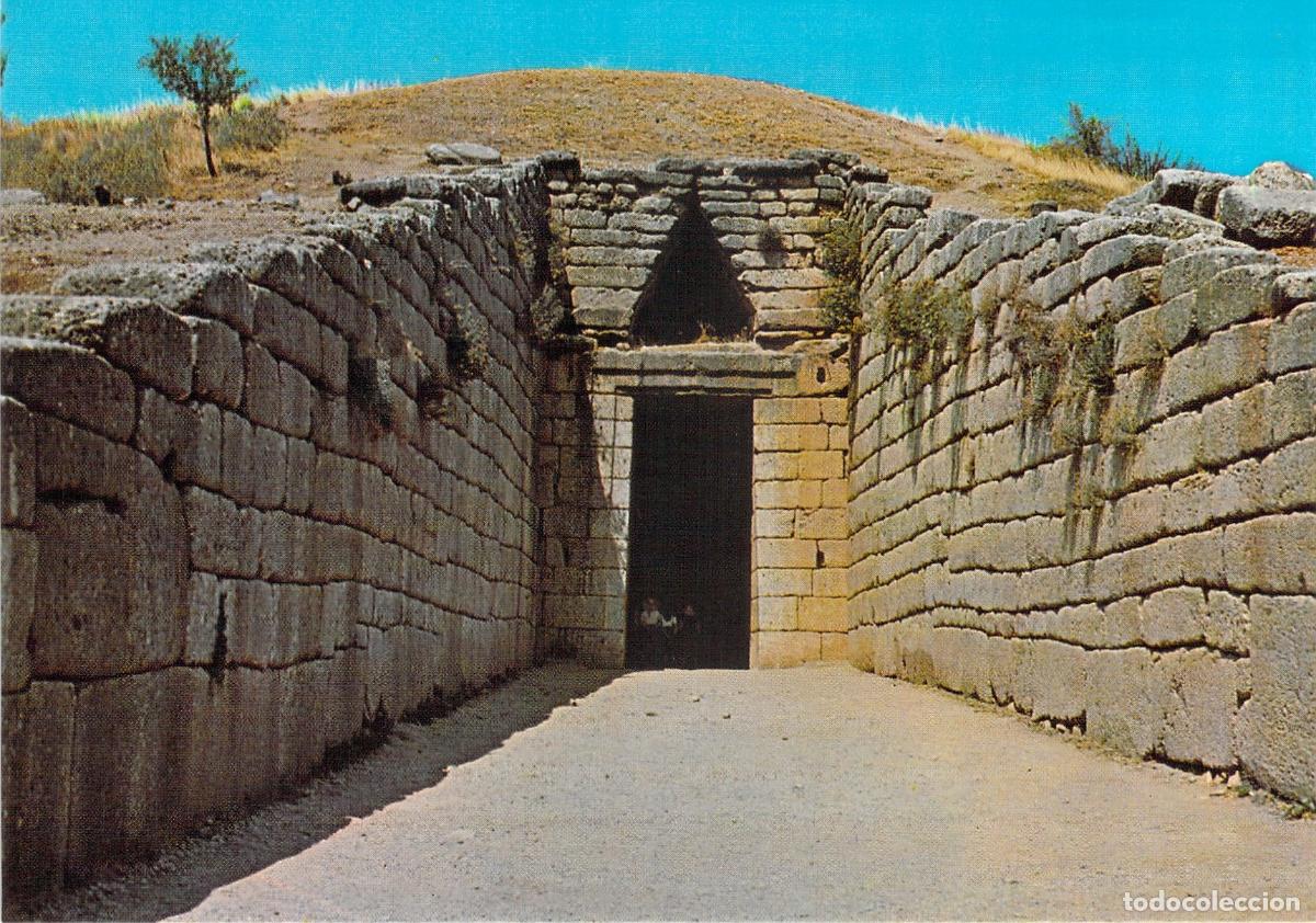 Postcards: Postal de la Tumba de Agamen&oacute;n en Micenas Grecia