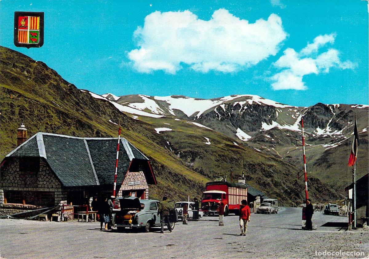 Cartes Postales: Postal de la Frontera y Aduana Francesa en Andorra