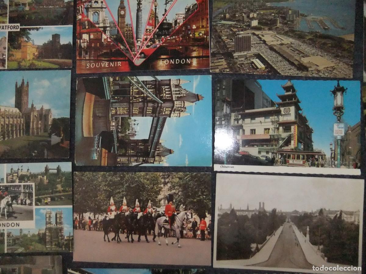 Postales: LOTE DE ANTIGUAS TARJETAS POSTALES - Foto 7