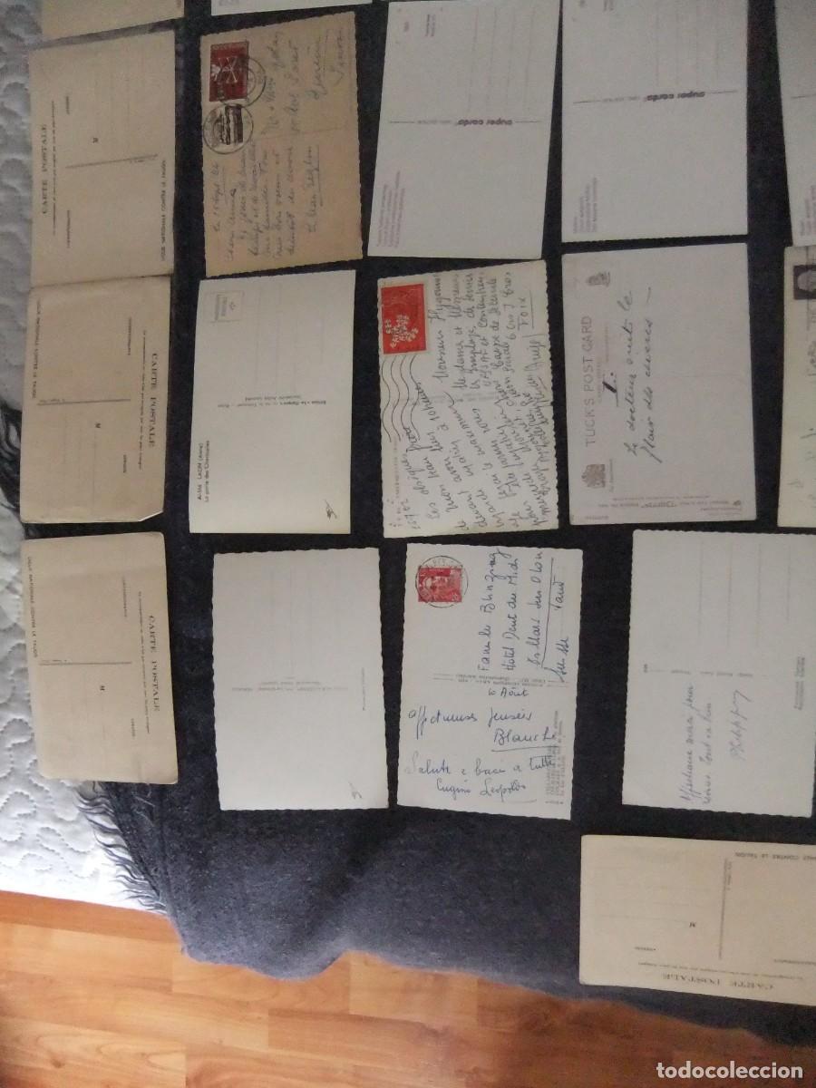 Postales: LOTE DE ANTIGUAS TARJETAS POSTALES - Foto 16