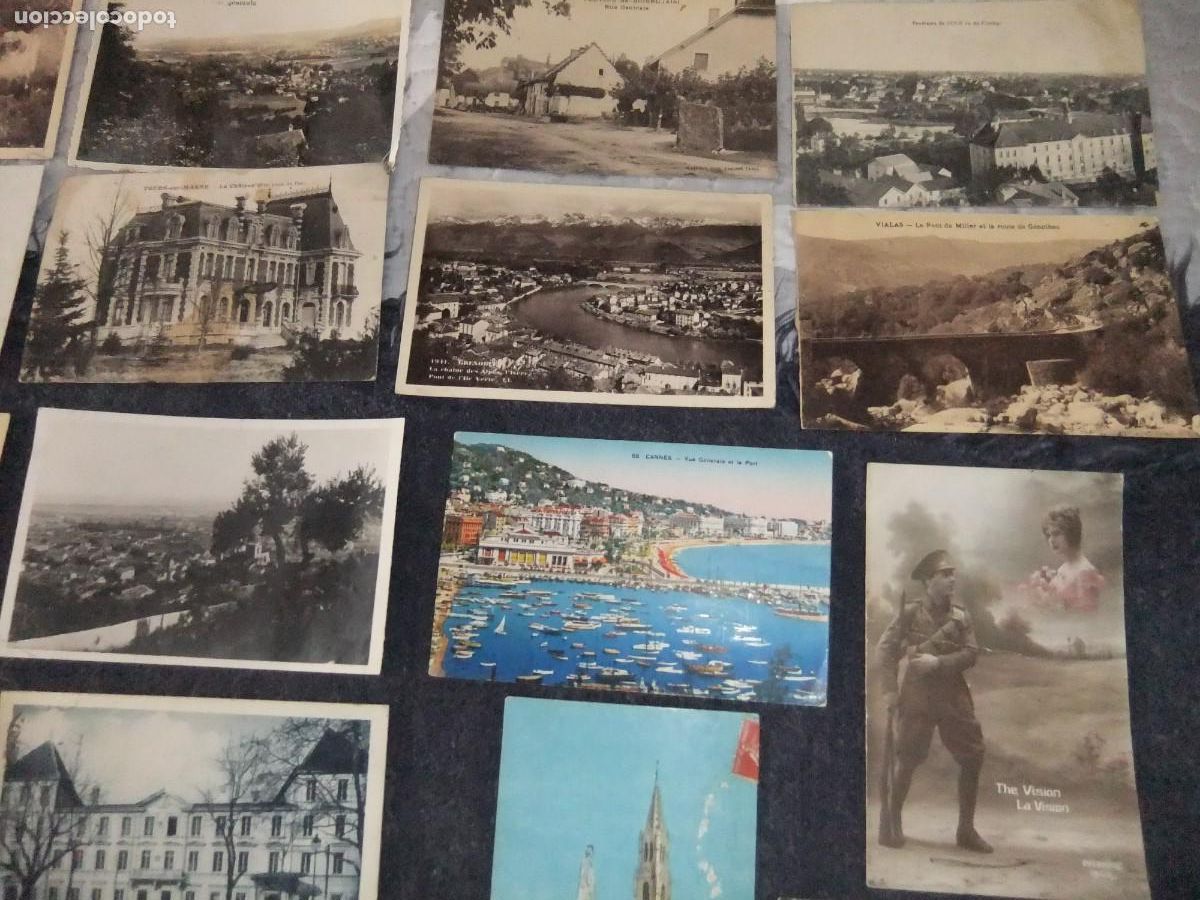 Postales: LOTE DE ANTIGUAS TARJETAS POSTALES