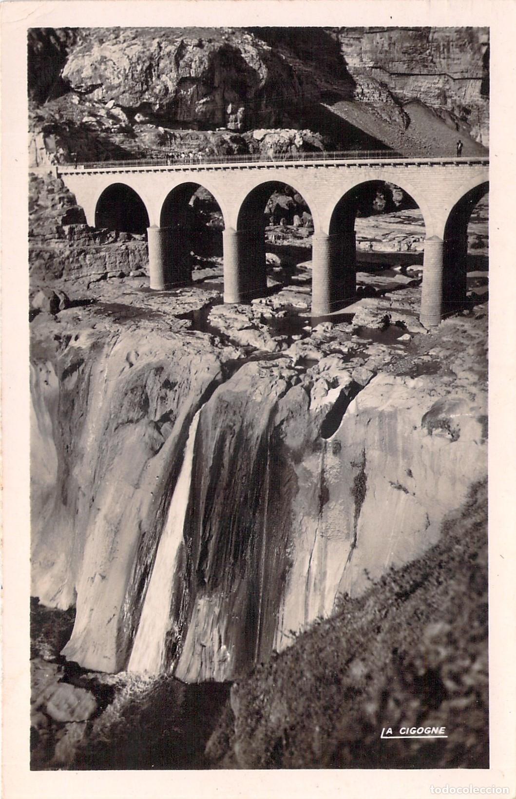 Postales: Postal del Puente de las Cascadas en Constantina, Argelia - Foto 1
