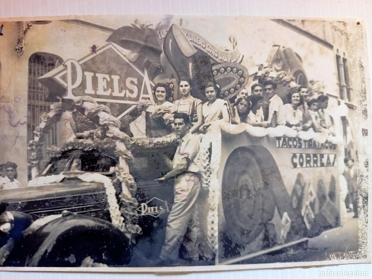 Postales: POSTAL CONCURS DE CARROSSES &rdquo;PIEL S.A.&rdquo;FESTA MAJOR 1951 DE L.GAMISANS