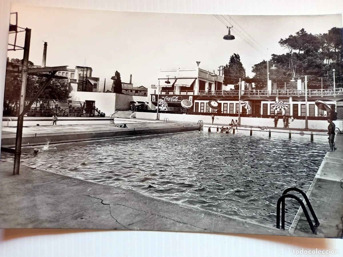Postales: POSTAL DE LA PISCINA DE MANRESA DE ZERKOWITZ, FOTOGRAFO
