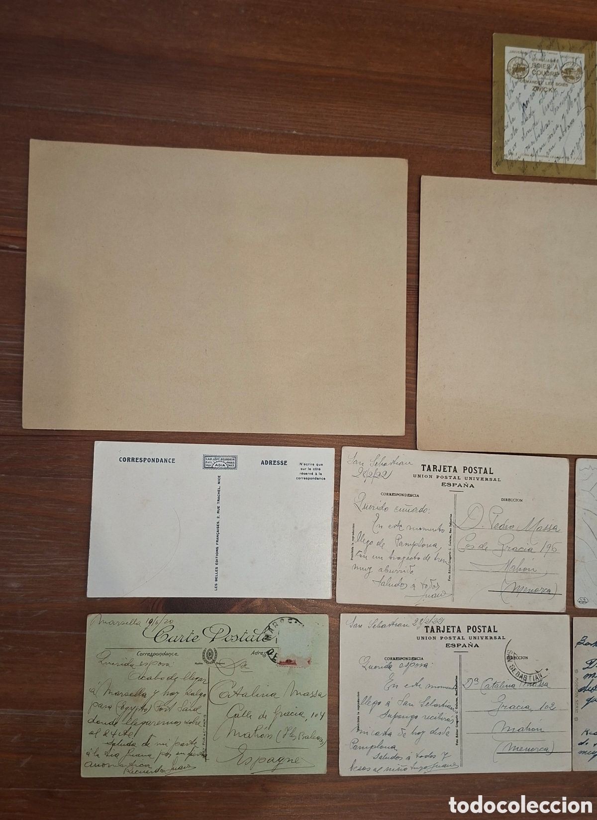 Postales: Lote de 12 postales antiguas - Foto 4