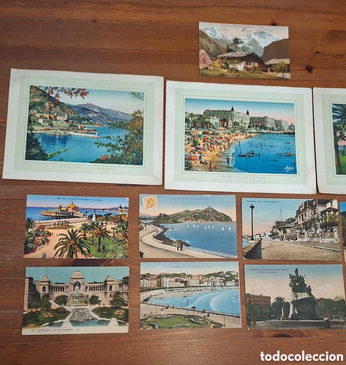 Postales: Lote de 12 postales antiguas - Foto 5