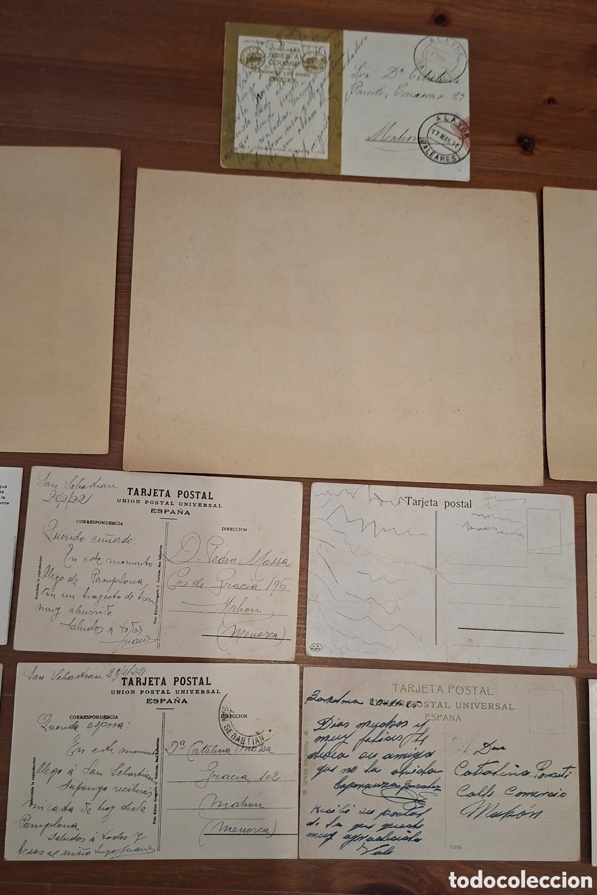 Postales: Lote de 12 postales antiguas - Foto 6