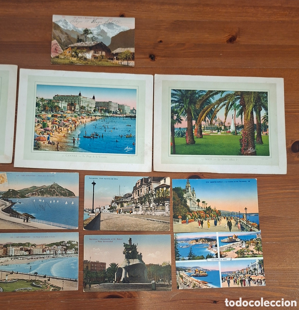 Postales: Lote de 12 postales antiguas - Foto 7