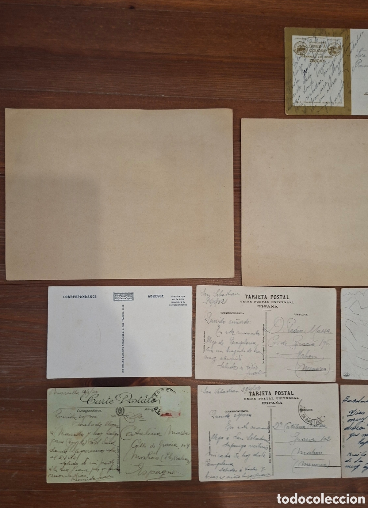 Postales: Lote de 12 postales antiguas - Foto 9