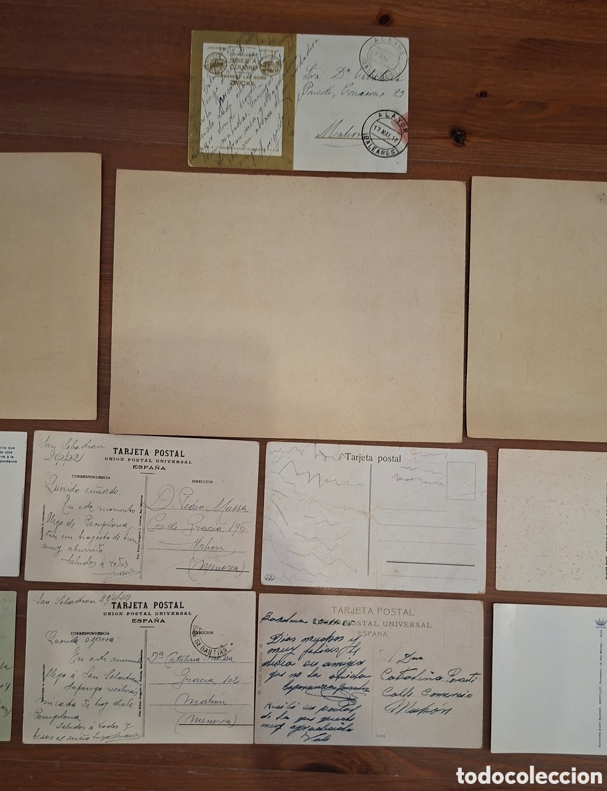Postales: Lote de 12 postales antiguas - Foto 10