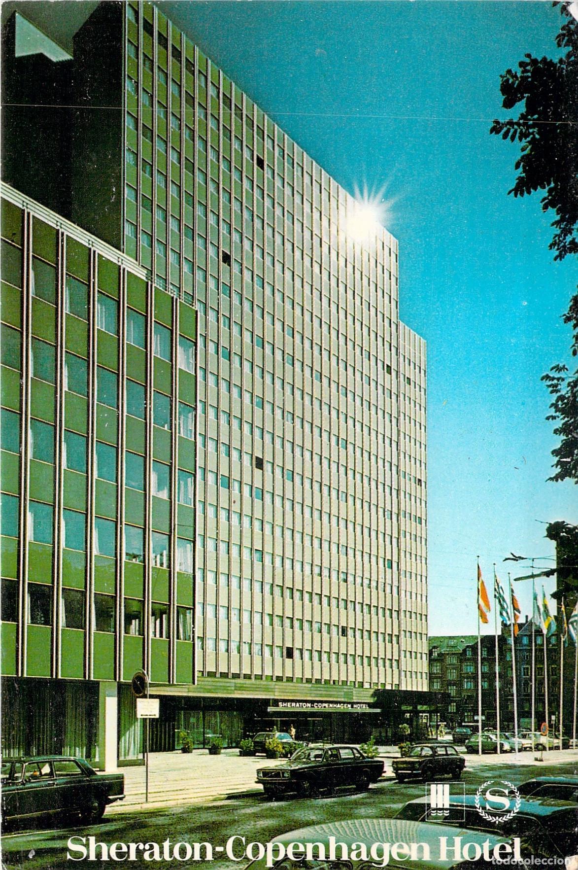 Postales: Postal del Hotel Sheraton de Copenhague, Dinamarca