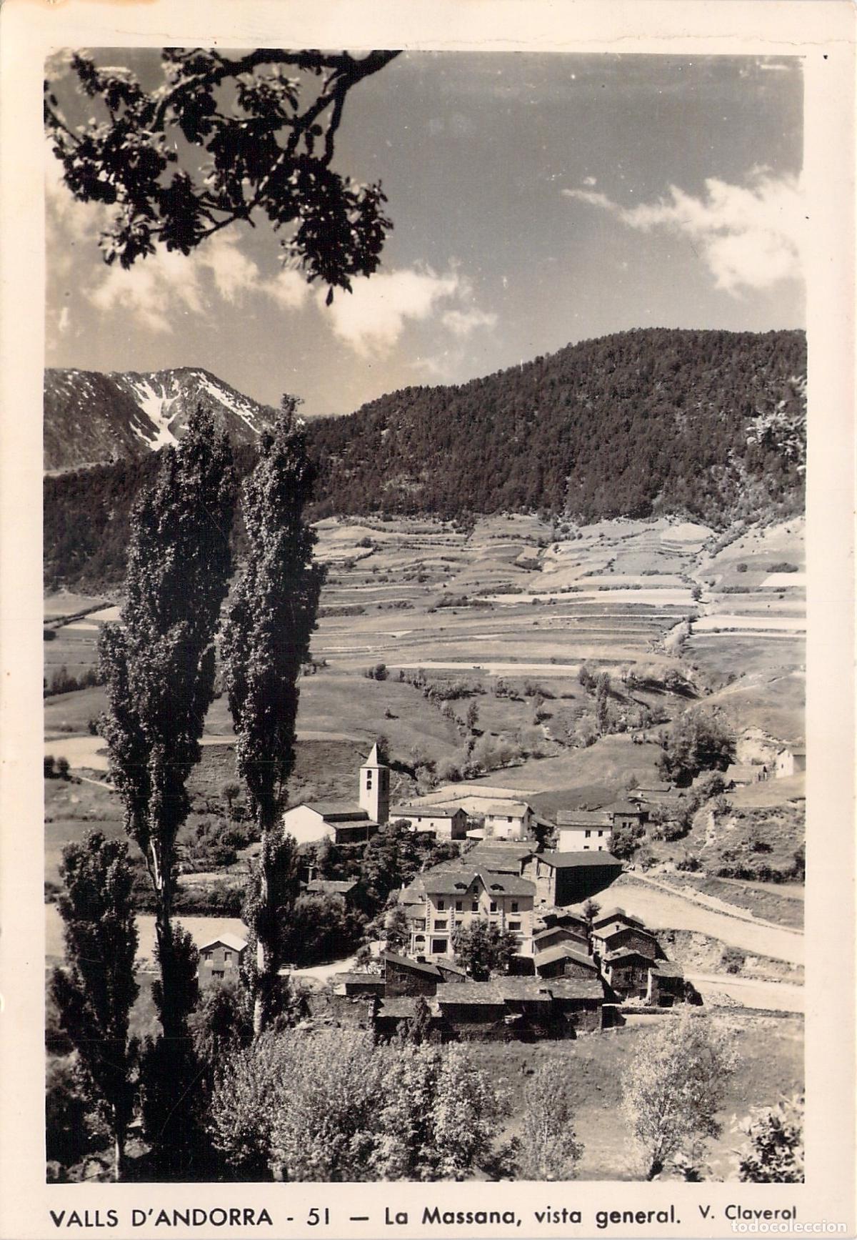 Postcards: Postal de La Massana, Vista General, Valls d'Andorra