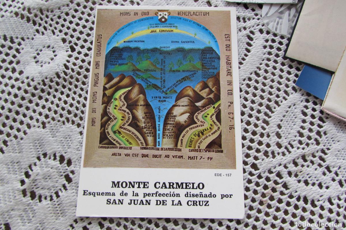 Cartes Postales: MONTE CARMELO ESQUEMA DE LA PERFECCION DISE&Ntilde;ADO POR SAN JUAN DE LA CRUZ