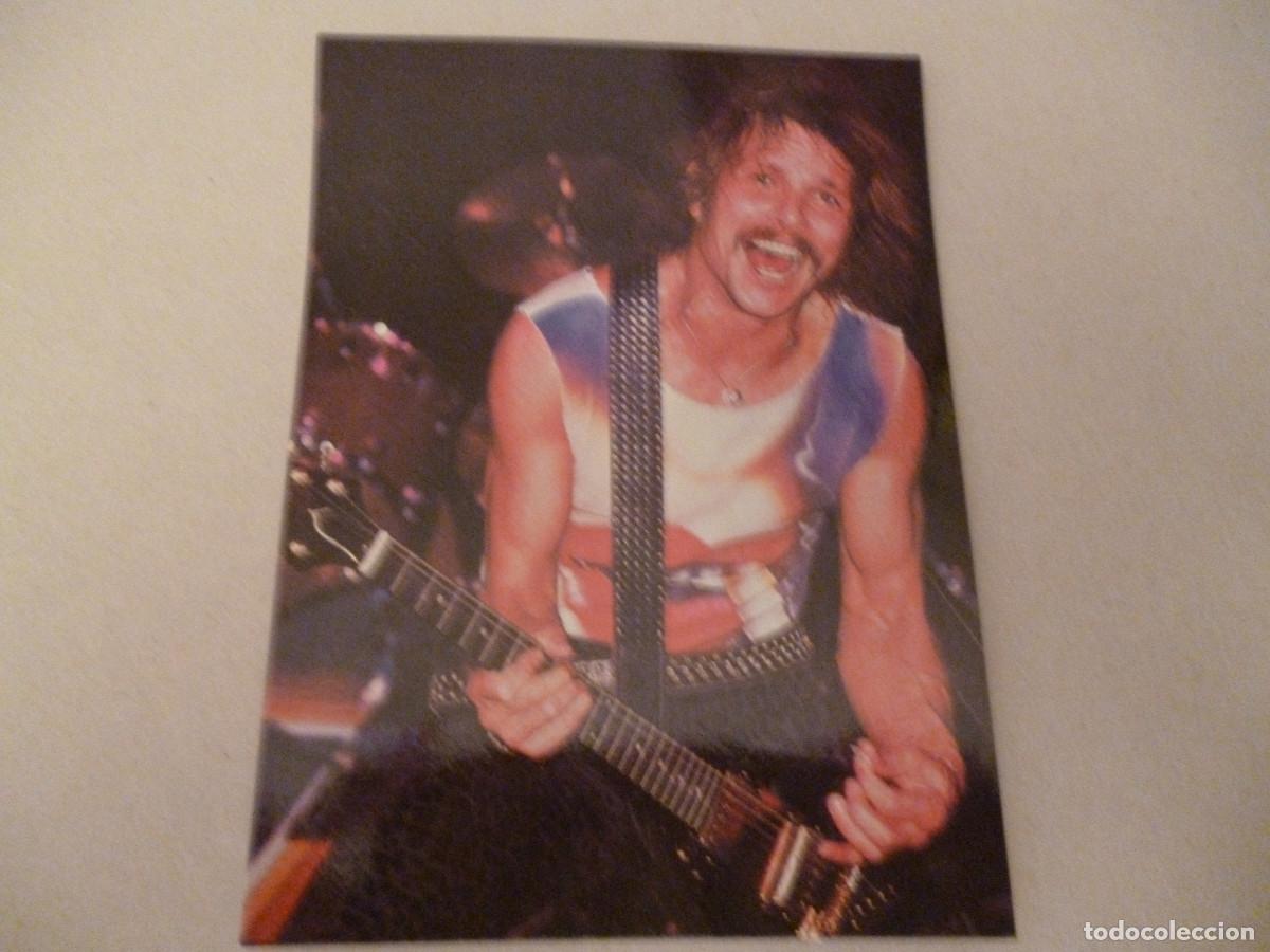 Postales: ANTIGUA POSTAL SCORPIONS - ROCK-STRESS - Foto 1